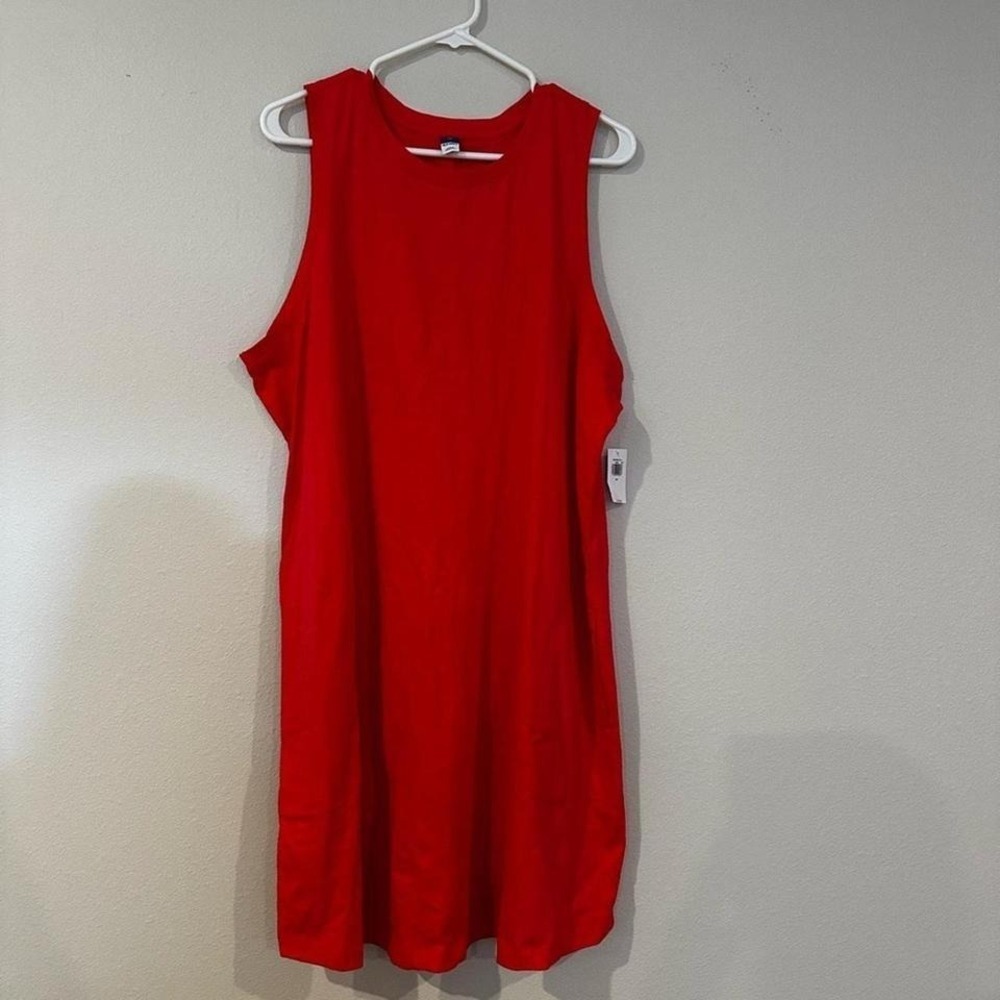 NWT Old Navy hot pink T-shirt dress in a size 2X.